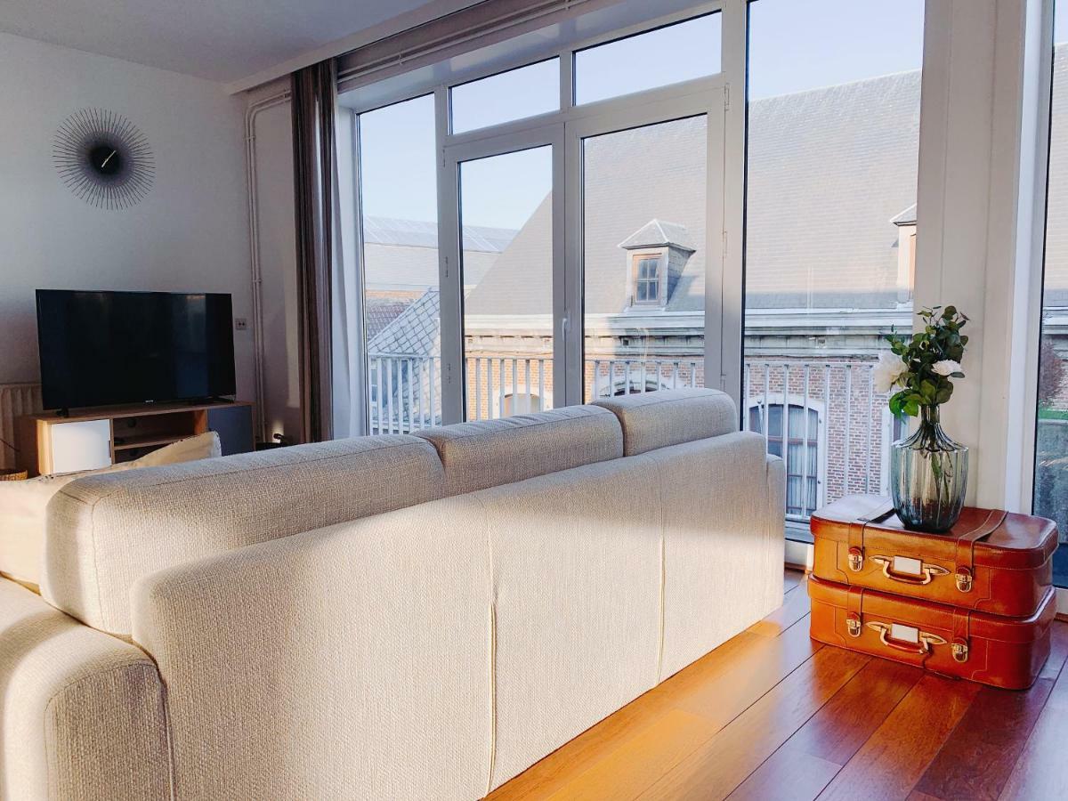 Luxury Apart' Mons City Center With Terrace Apartment ภายนอก รูปภาพ