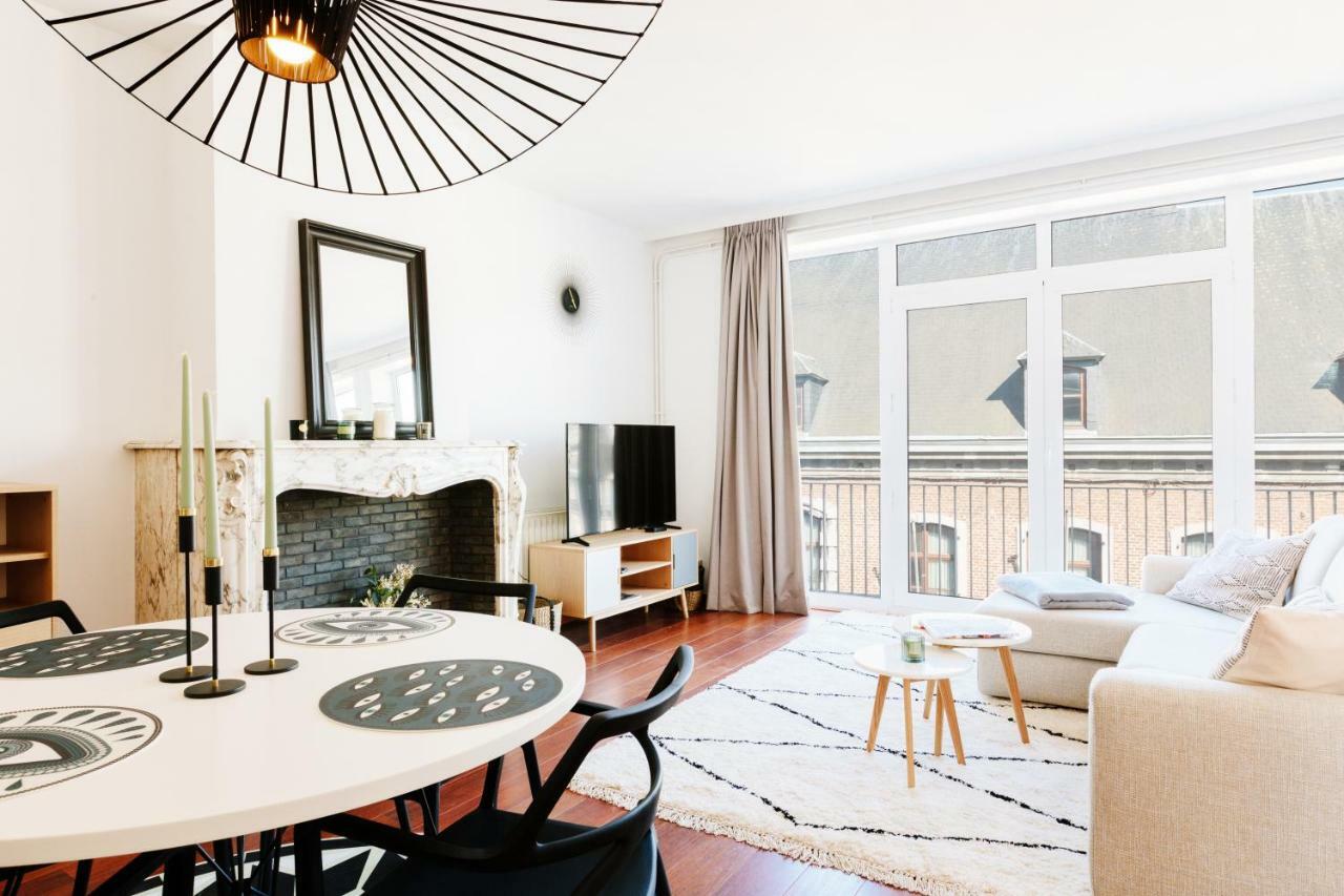Luxury Apart' Mons City Center With Terrace Apartment ภายนอก รูปภาพ