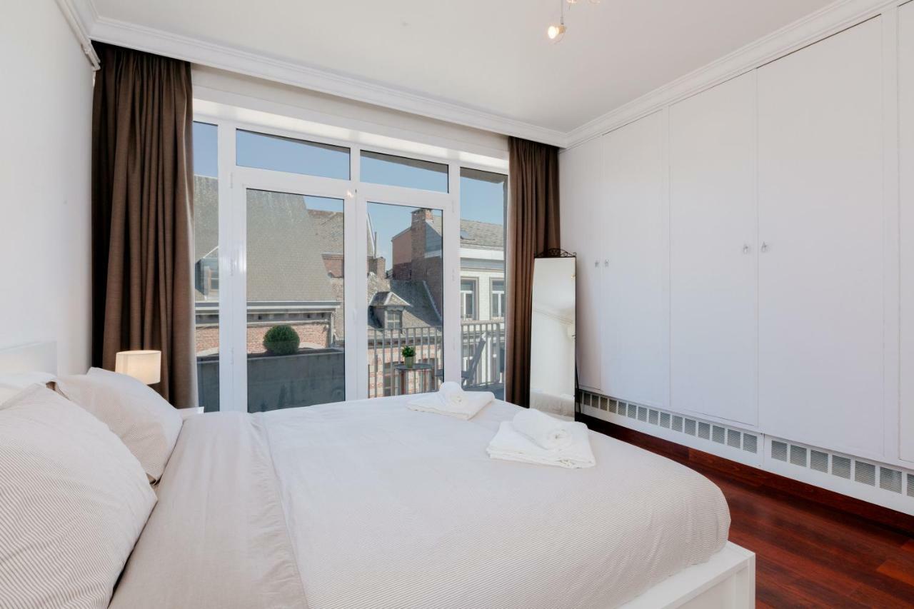 Luxury Apart' Mons City Center With Terrace Apartment ภายนอก รูปภาพ