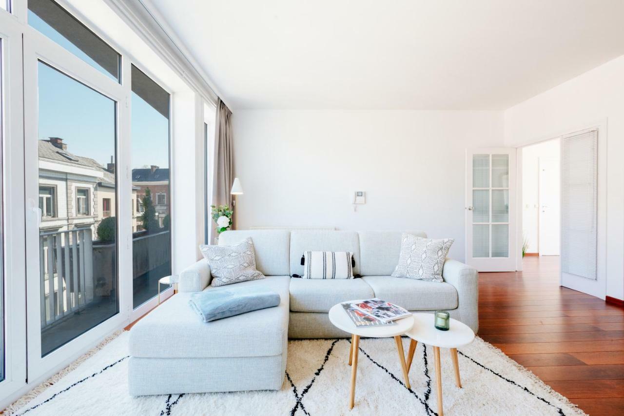 Luxury Apart' Mons City Center With Terrace Apartment ภายนอก รูปภาพ