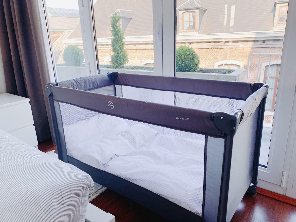 Luxury Apart' Mons City Center With Terrace Apartment ภายนอก รูปภาพ
