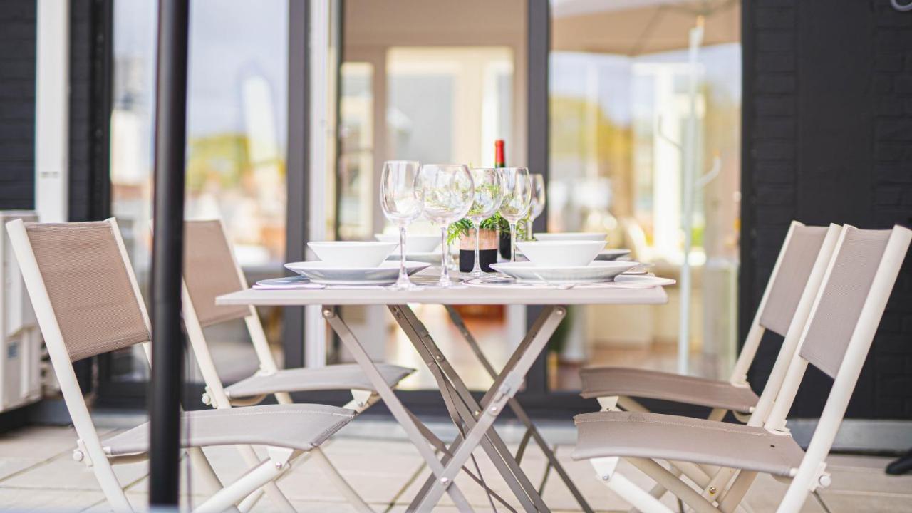 Luxury Apart' Mons City Center With Terrace Apartment ภายนอก รูปภาพ